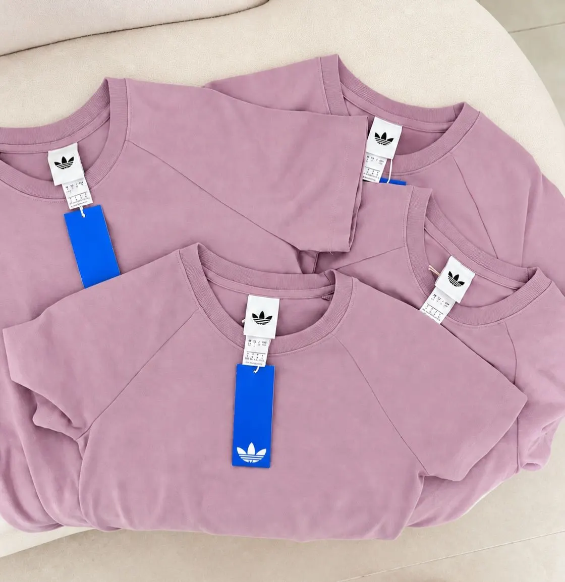 Camisetas adidas lilas — VC Collection